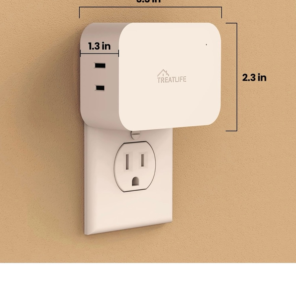 treatlife light dimmer DP20R plug no remote